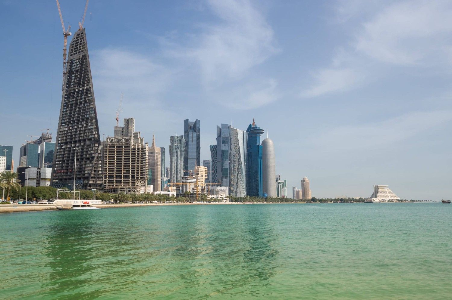 A Beach Near The Doha Corniche