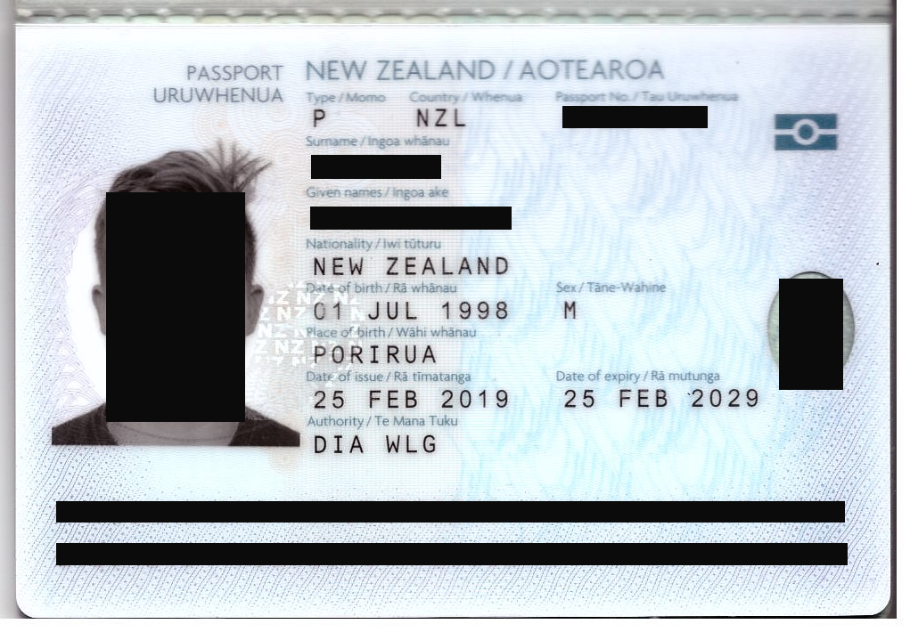 A Valid Passport