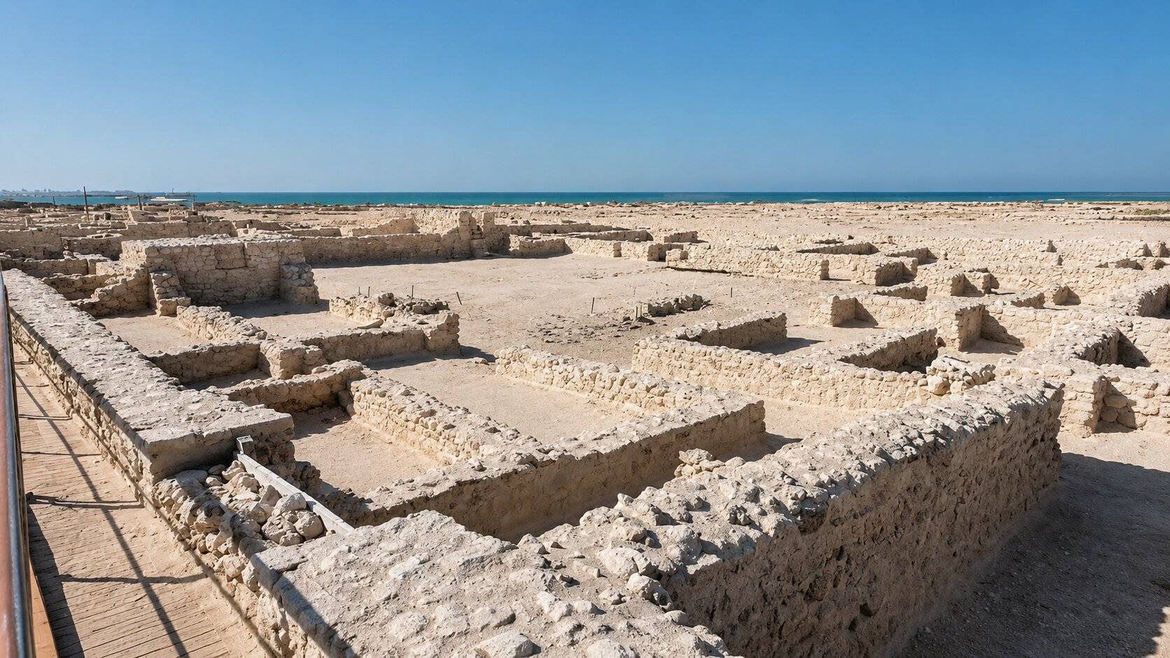 Archaeological Ruins In Al Zubarah