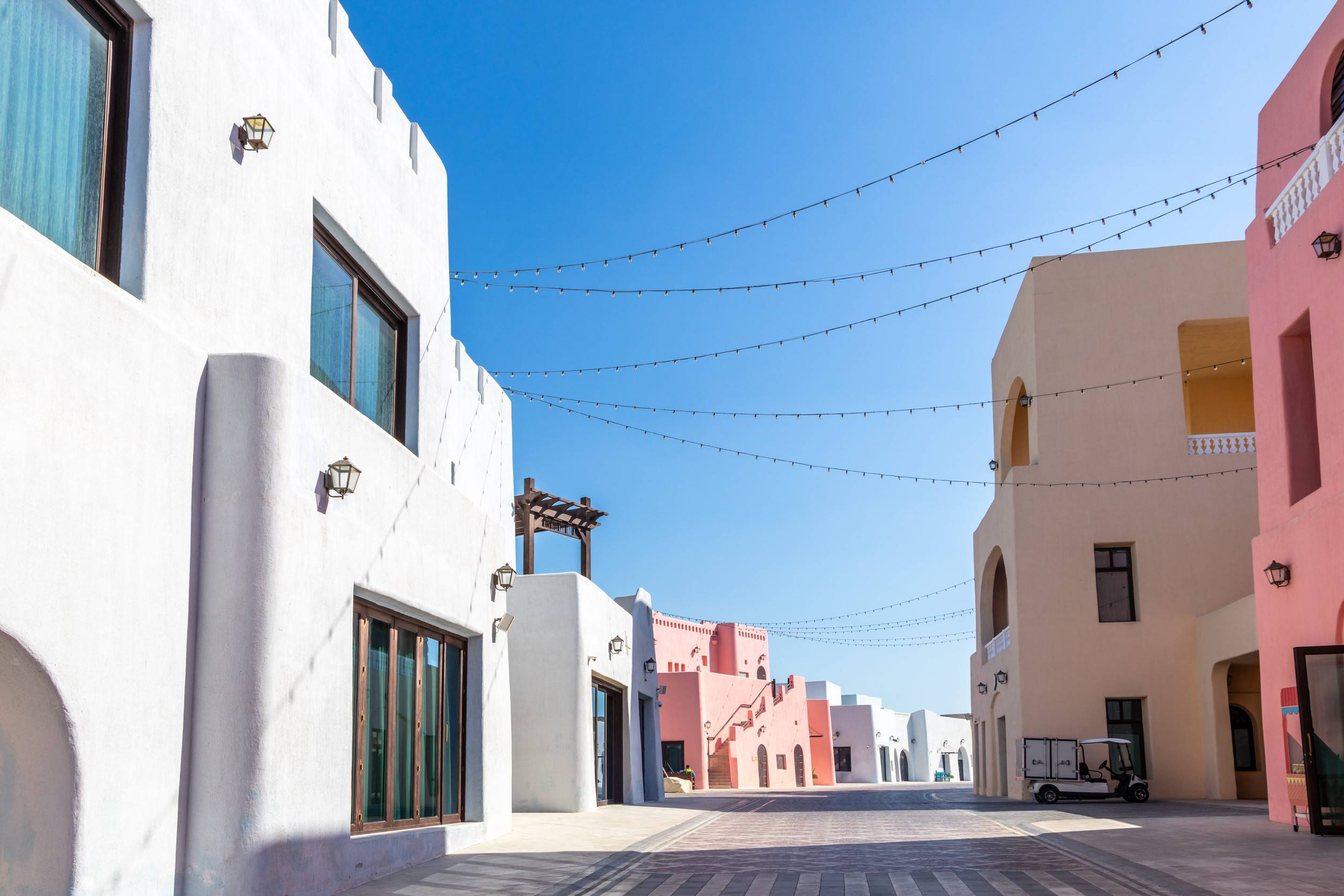 Colourful Mina District Village In Doha
