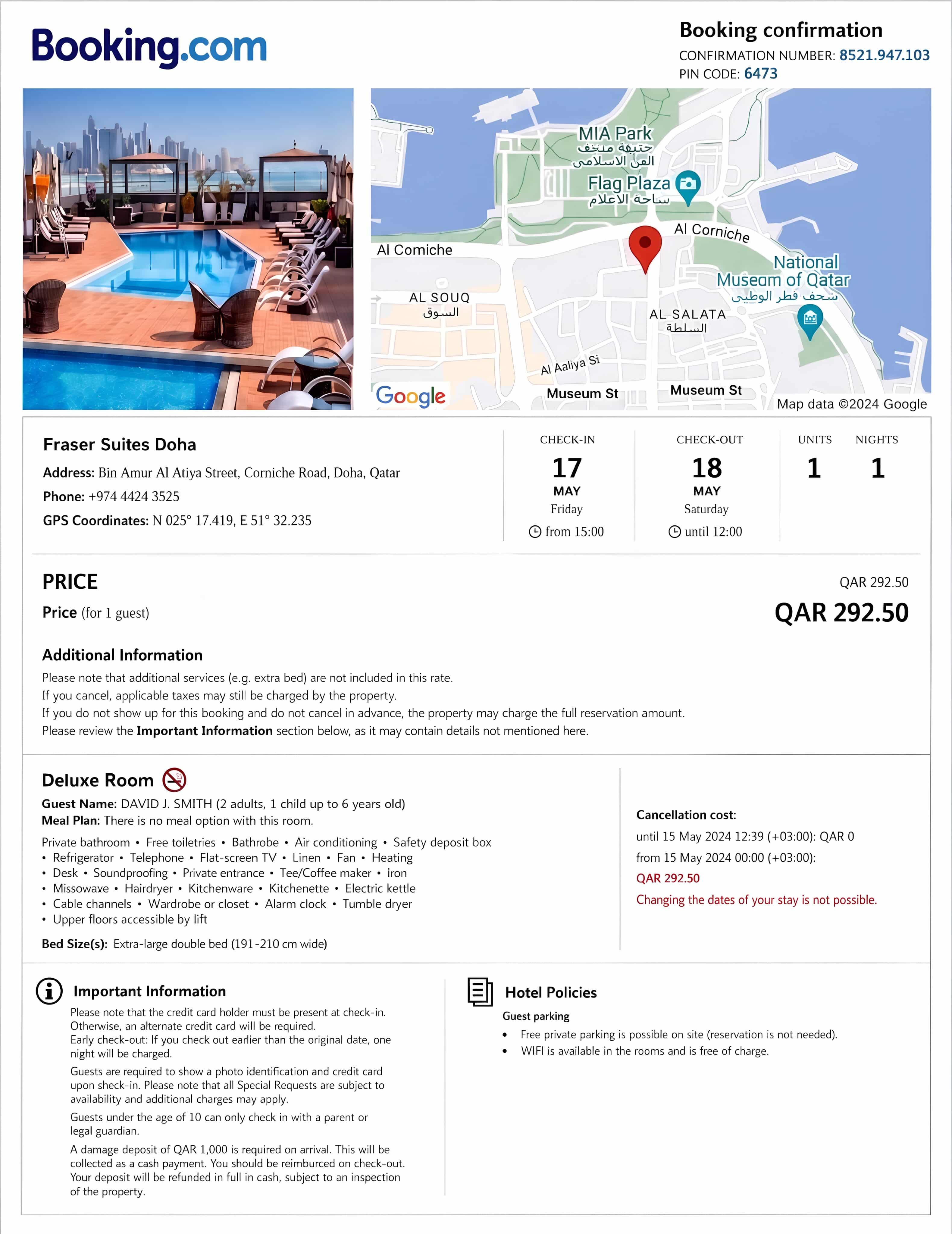 Hotel Booking Sample