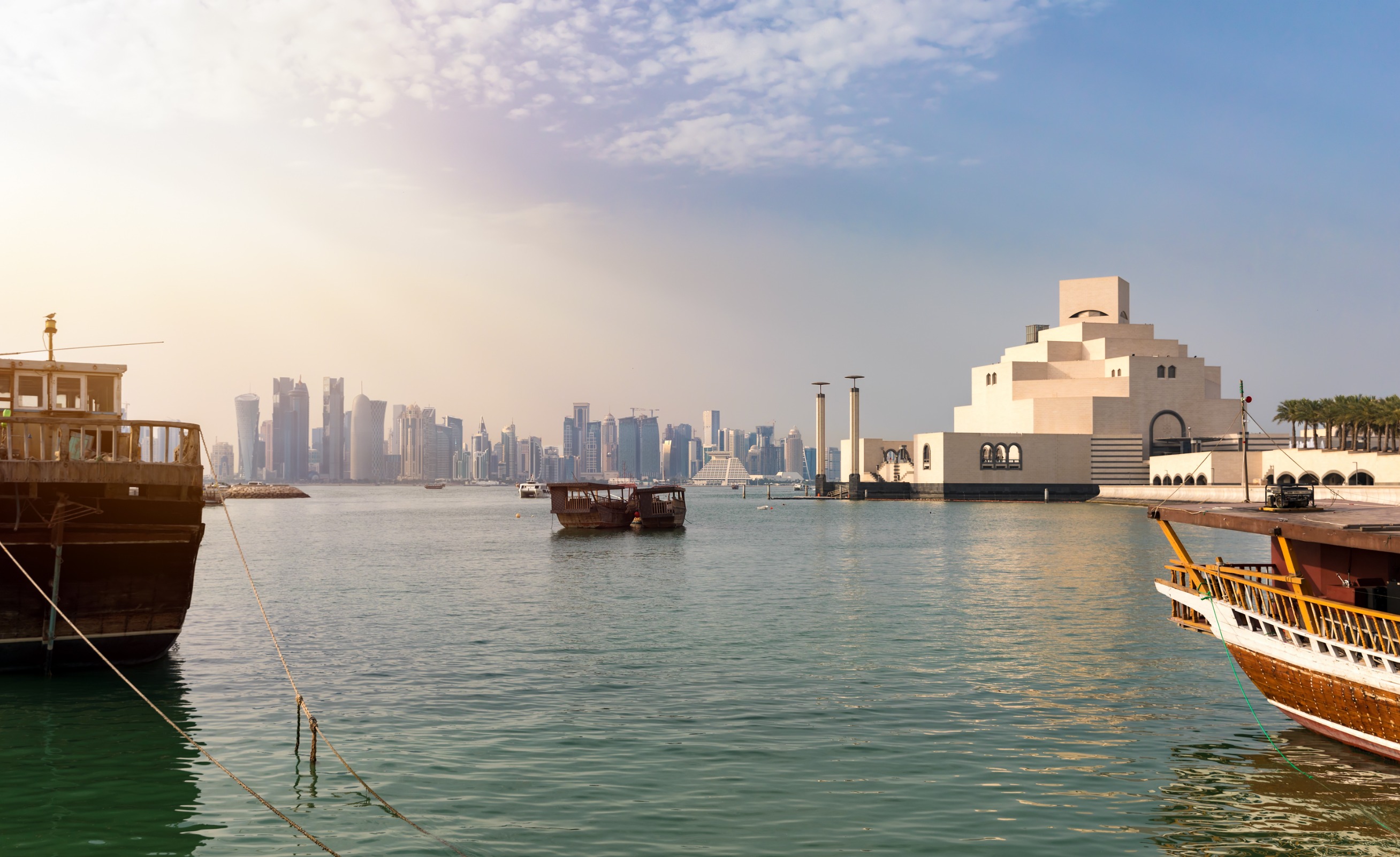 Museum of Islamic Art Floats on Water