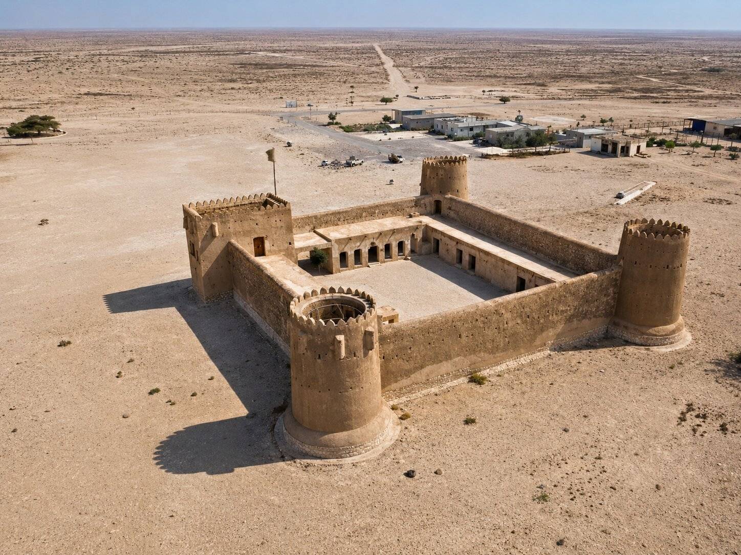 Overhead View Of The Unesco World Heritage Site