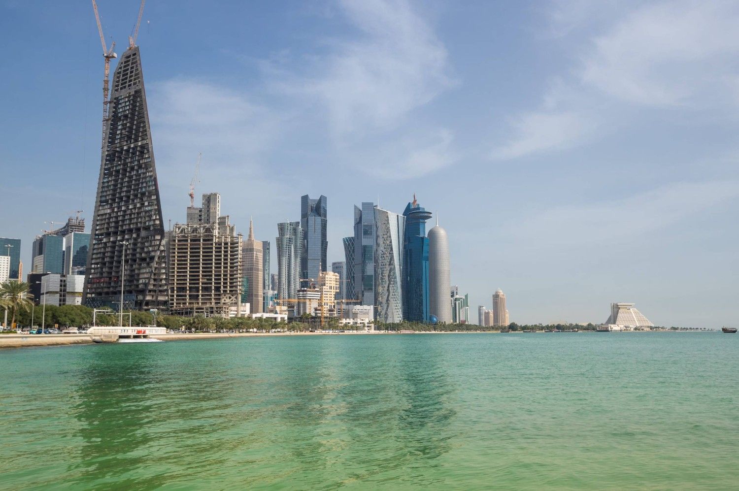 Overview Of The Doha Corniche Found In Qatar