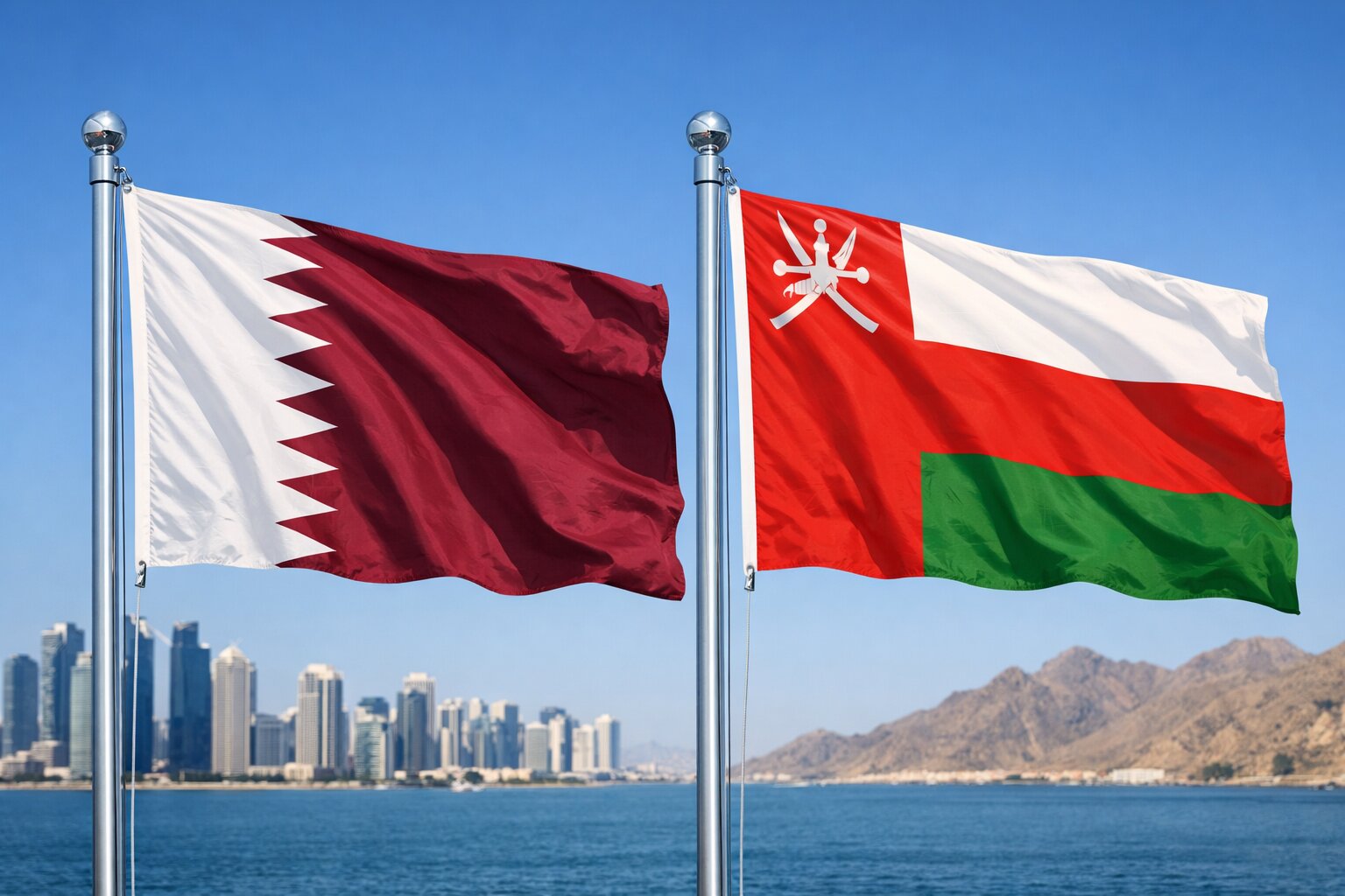 Qatar And Oman
