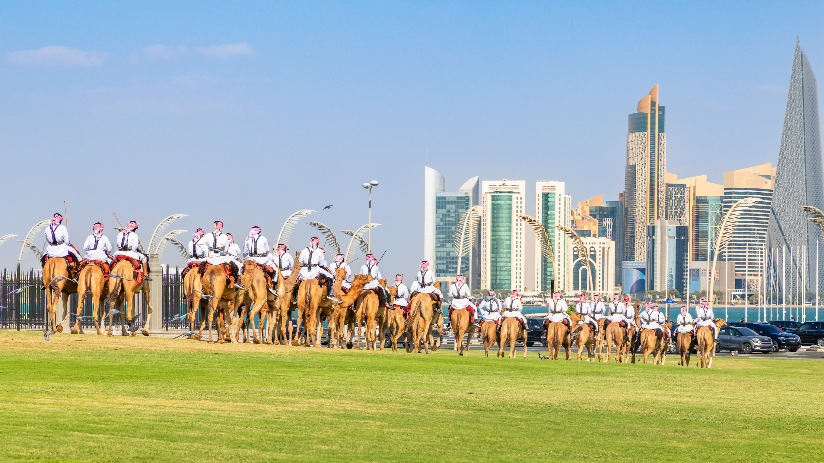 Royal Parade on Qatar National Day