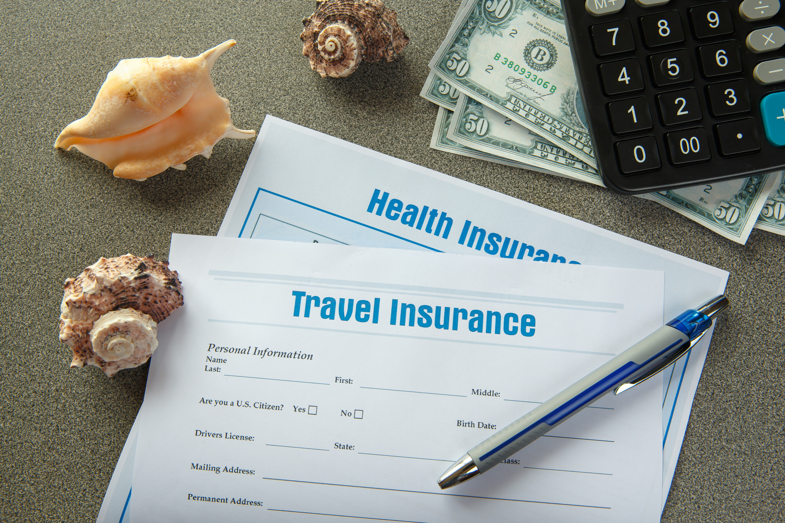 Travel and health insurance